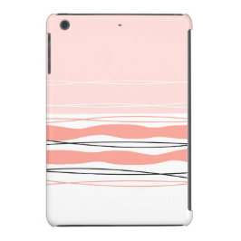 Mini funda para iPad horizontal rosa de banda atlá