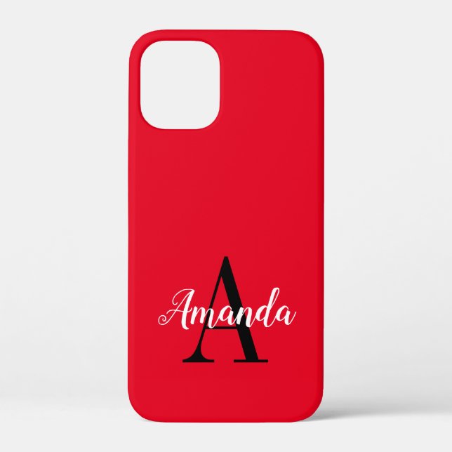 mini funda para iPhone 12 personalizado con color  (Reverso )