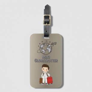 Mini Globetrotter  Etiqueta para Equipaje