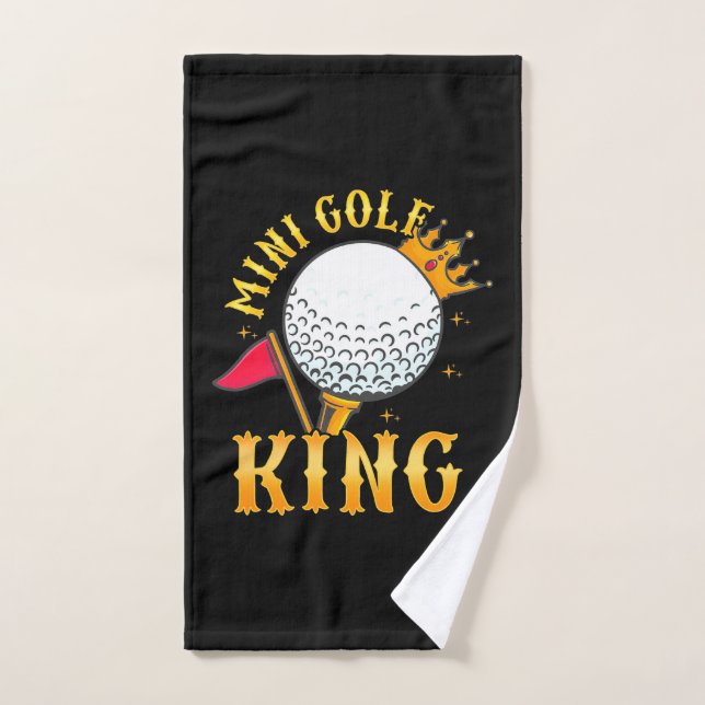 Mini Golf King (Toalla de mano)