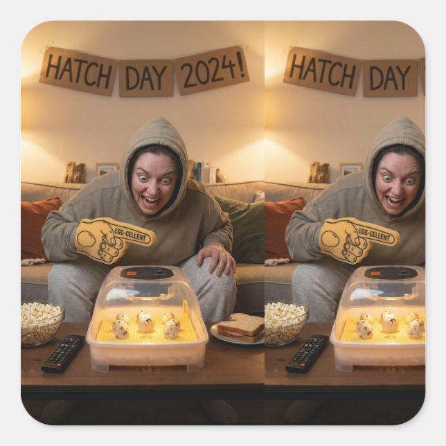 Mini Hatch Celebration – Diversión con pegatinas (Anverso)