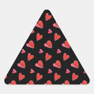 MINI HEARTS II Triangle Pegatinas