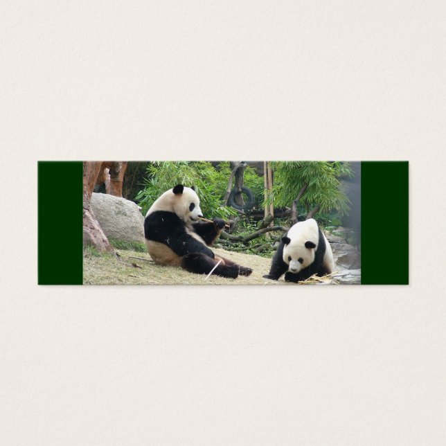 mini marcador de panda gigante (Frente)