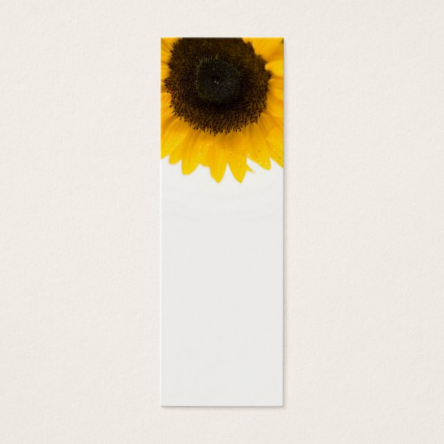 Mini marcadores de girasol (Frente)