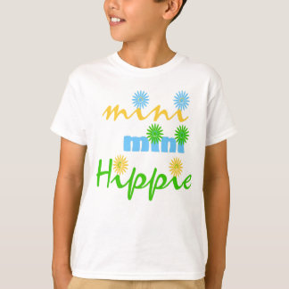 Mini Mini Hippie Hippie Niños Camiseta