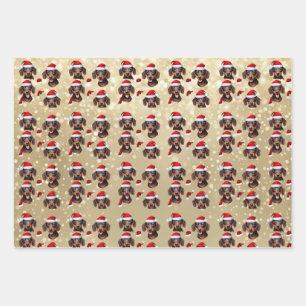Mini papel de vacaciones de Dachshund