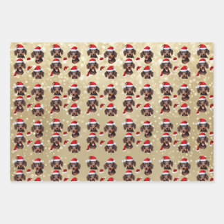 Mini papel de vacaciones de Dachshund
