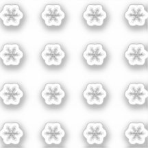 Mini Pegatinas de copos de nieve