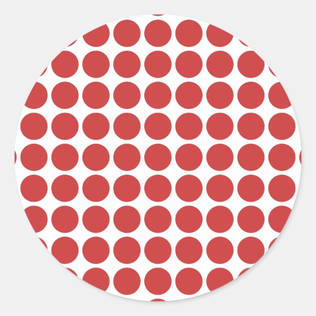Mini Pegatinas de puntos de polka (Anverso)