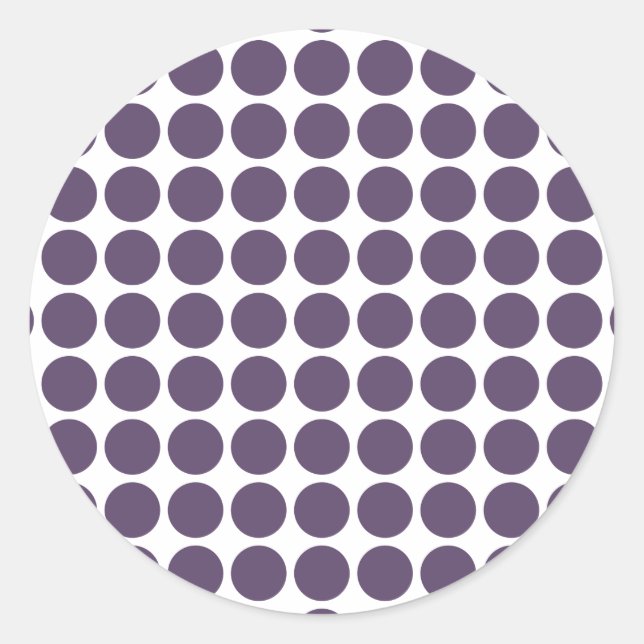 Mini Pegatinas de puntos de polka (Anverso)