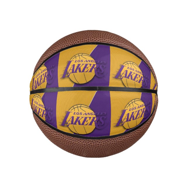 Mini pelota de baloncesto Lakers (Anverso)