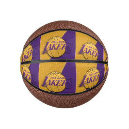 Mini pelota de baloncesto Lakers