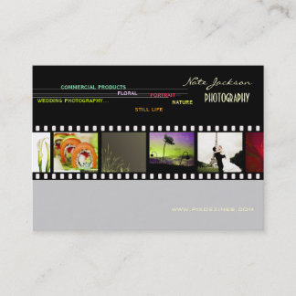 Mini plantilla de fotos de tarjetas de presentació