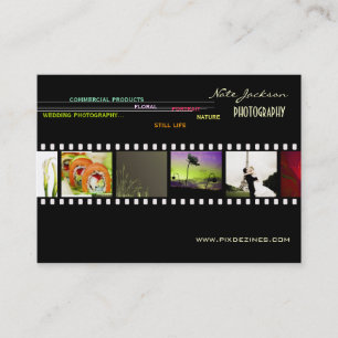 Mini plantilla de fotos de tarjetas de presentació