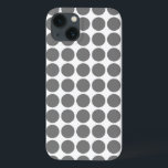 Mini Polka Dots iPad Air BT Funda<br><div class="desc">Mini puntos de polka Funda-Mate de moda Apenas hay estuche de aire para iPad. Este diseño presenta pequeños puntos de polka circular en gris y blanco. Se puede añadir texto a este diseño para darle un toque personal.</div>