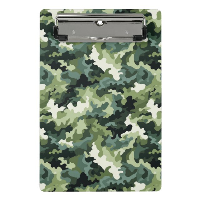 Mini portapapeles - Camo militar (Anverso)