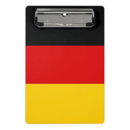 Mini portapapeles con bandera de Alemania