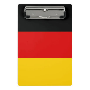 Mini portapapeles con bandera de Alemania