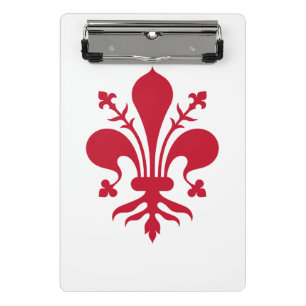 Mini portapapeles con bandera de Florencia, Italia