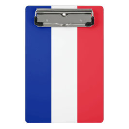 Mini portapapeles con bandera de Francia