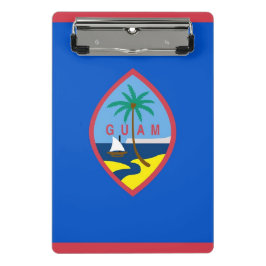 Mini portapapeles con bandera de Guam, Estados Uni