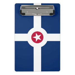 Mini portapapeles con bandera de Indianápolis, Est