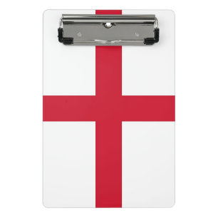 Mini portapapeles con bandera de Inglaterra, Reino