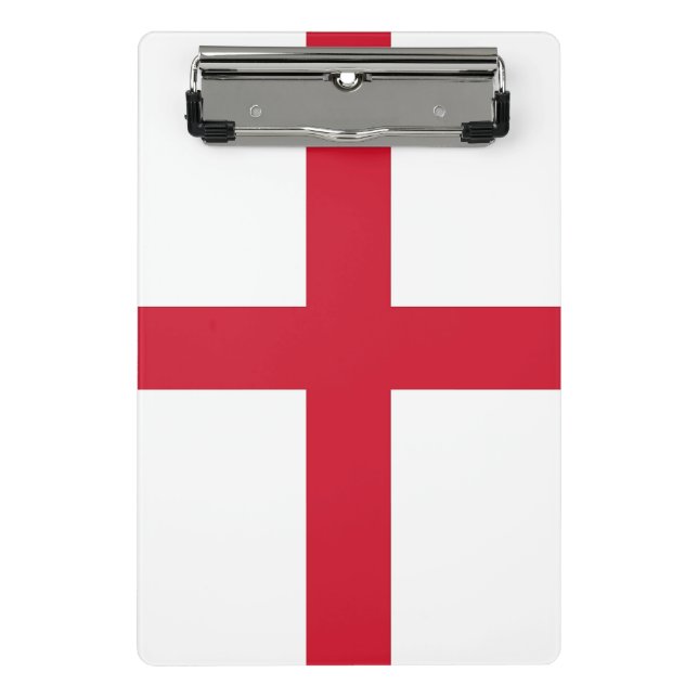 Mini portapapeles con bandera de Inglaterra, Reino (Anverso)