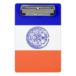 Mini portapapeles con bandera de la ciudad de Nuev