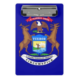 Mini portapapeles con bandera de Michigan, Estados