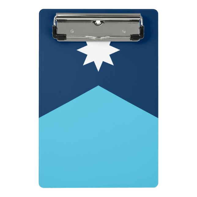 Mini portapapeles con bandera de Minnesota, EE.UU. (Anverso)