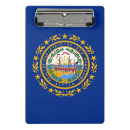 Mini portapapeles con bandera de New Hampshire, EE