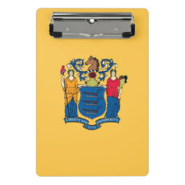Mini portapapeles con bandera de Nueva Jersey, Est