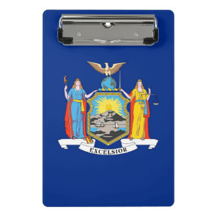 Mini portapapeles con bandera de Nueva York, Estad