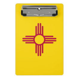Mini portapapeles con bandera de Nuevo México, Est