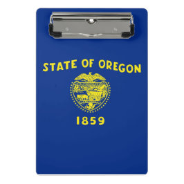 Mini portapapeles con bandera de Oregon, EE. UU.
