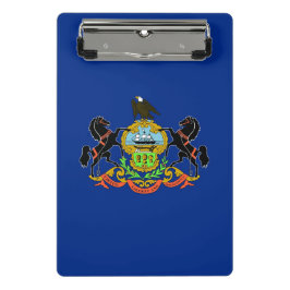 Mini portapapeles con bandera de Pennsylvania, Est