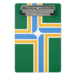 Mini portapapeles con bandera de Portland, EE. UU.