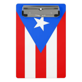 Mini portapapeles con bandera de Puerto Rico, Esta