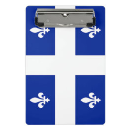 Mini portapapeles con bandera de Quebec, Canadá