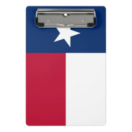 Mini portapapeles con bandera de Texas, Estados Un
