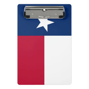 Mini portapapeles con bandera de Texas, Estados Un