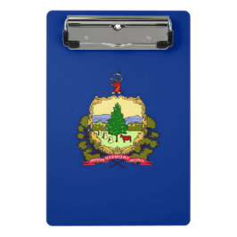 Mini portapapeles con bandera de Vermont, EE.UU.