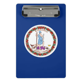 Mini portapapeles con bandera de Virginia, Estados