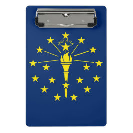 Mini portapapeles con bandera del estado de Indian