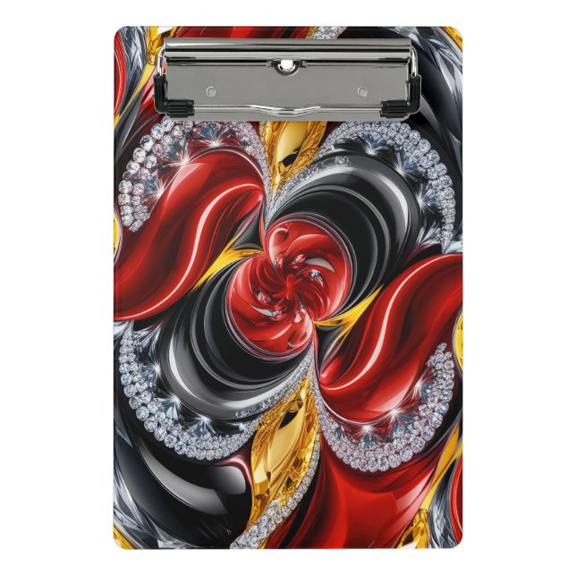 Mini portapapeles con colores alemanes (Anverso)