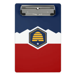 Mini portapapeles con la nueva bandera de Utah, EE