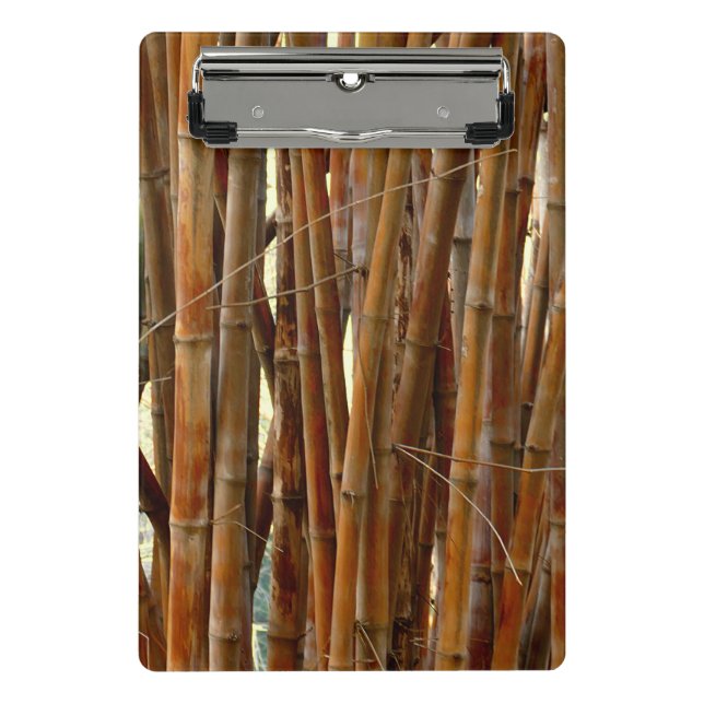 Mini portapapeles de Bambú antiguo (Anverso)