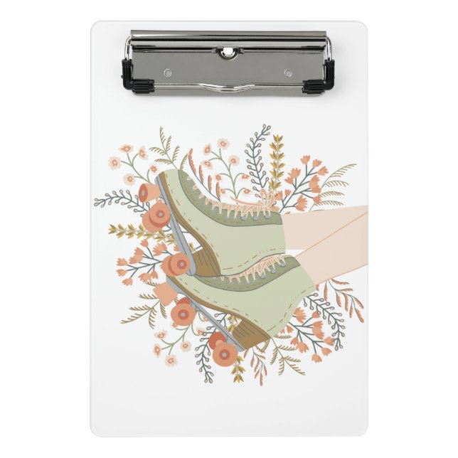 Mini portapapeles de cuatro patines (Anverso)