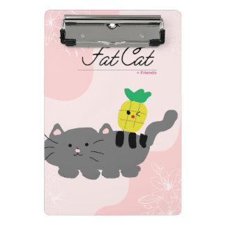 Mini portapapeles de FAT CAT